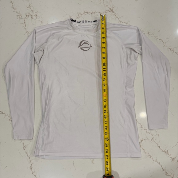 White Long Sleeve Rashguard - Picture 3 of 3